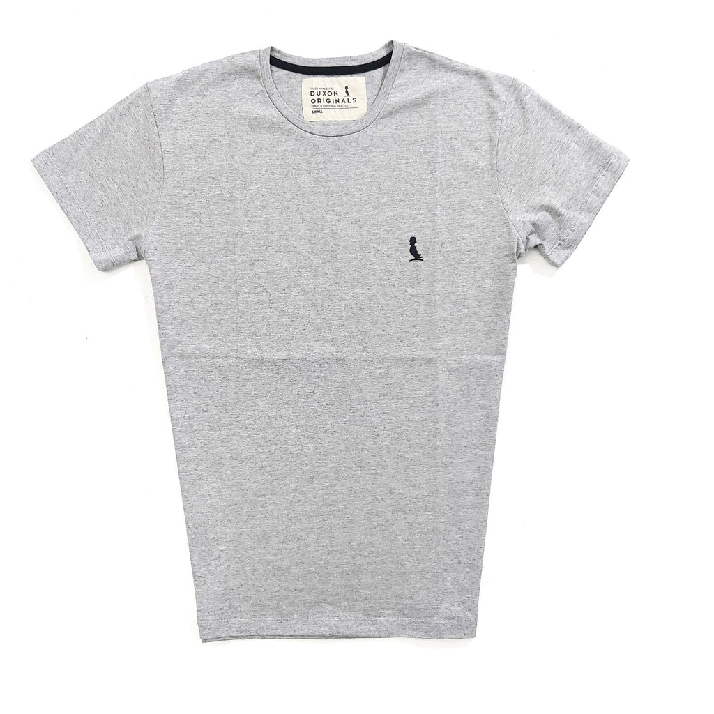REMERA BASICA GRIS CLARO