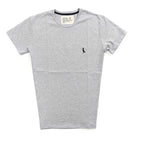 REMERA BASICA GRIS CLARO