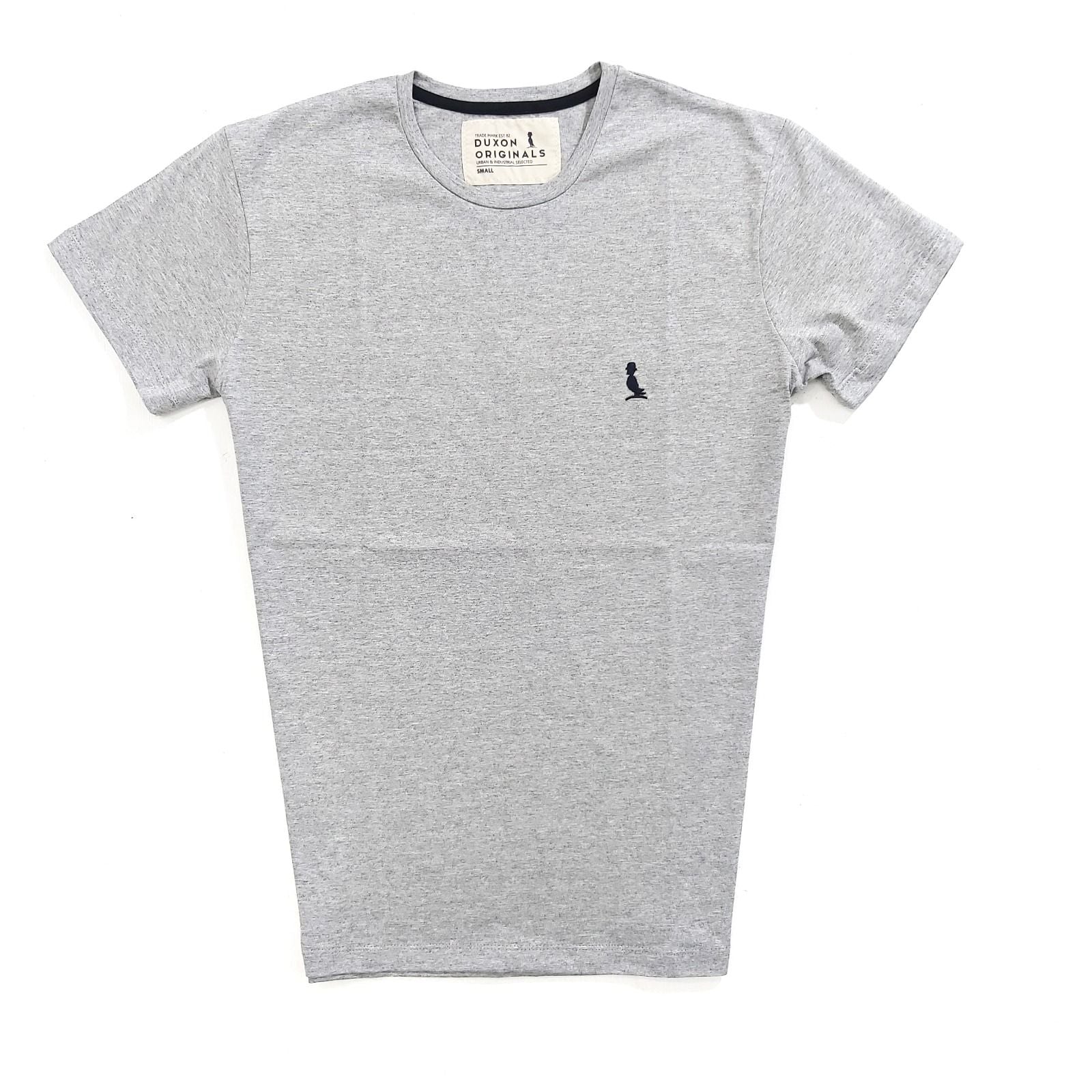 REMERA BASICA GRIS CLARO