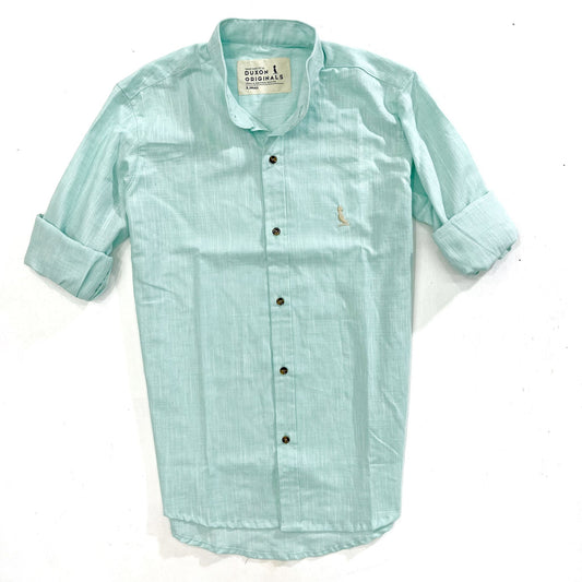 SALE‼️ CAMISA MAO VERDE AGUA