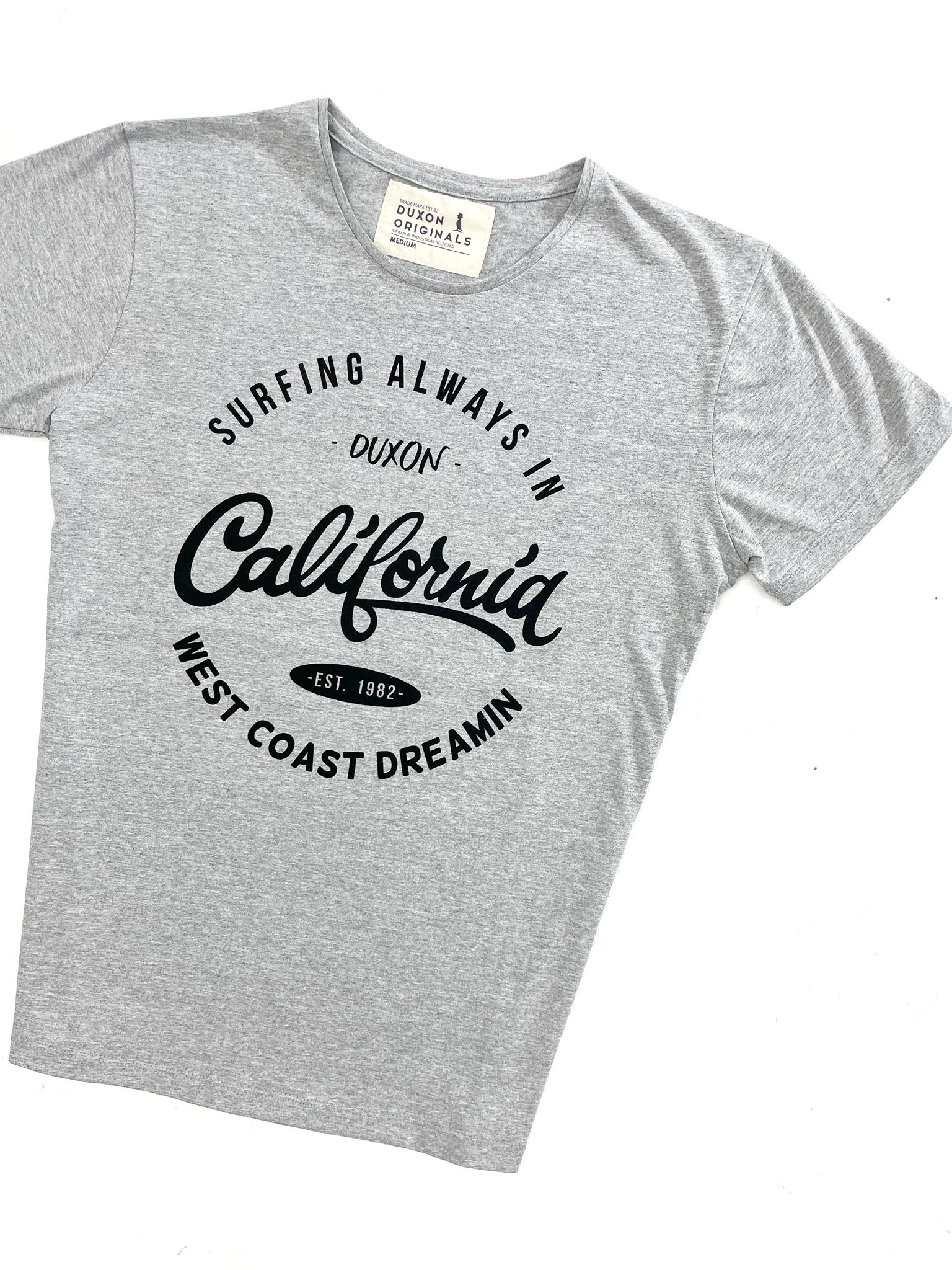 FLASH SALE 🔥🔥REMERA CALIFORNIA GRIS