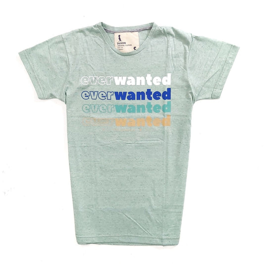 REMERA EVERWANTED VERDE AGUA