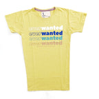 REMERA EVERWANTED AMARILLO