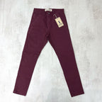PANTALÓN DE VESTIR, COLOR BORDÓ.