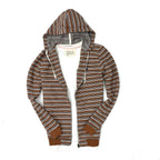 SALE‼️CAMPERA A RAYAS MARRON