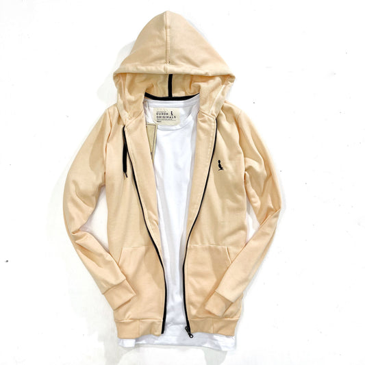 SALE‼️ CAMPERA FINA ALGODON DURAZNO