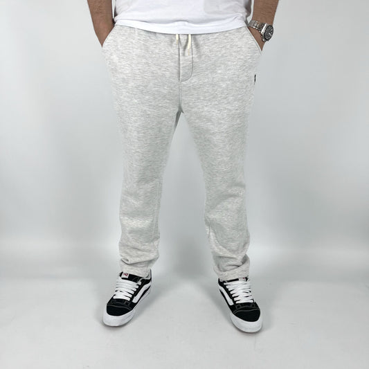 JOGGER DEPORTIVO BÁSICO, GRIS CLARO MELANGE