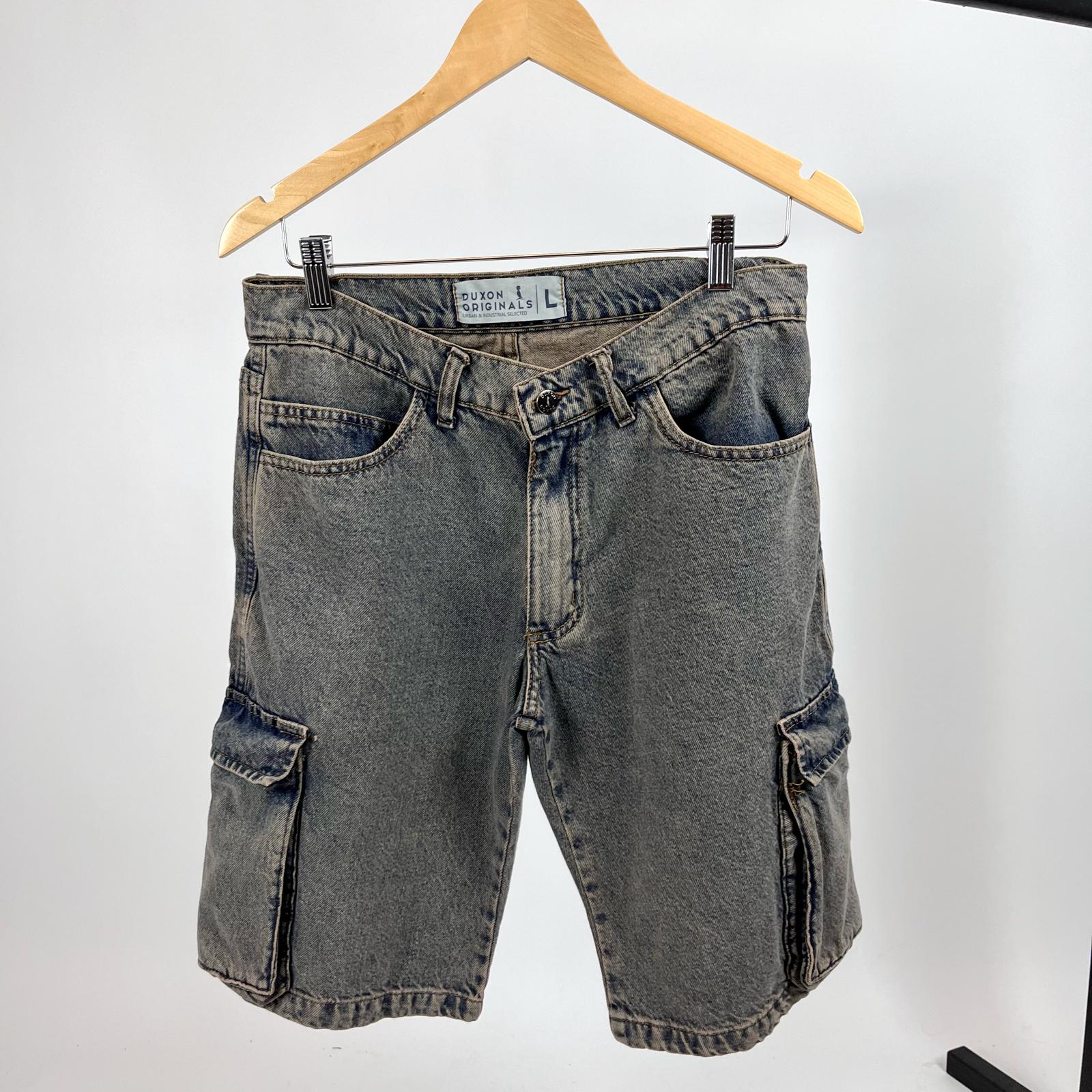 BERMUDA DE JEAN CARGO LAVADO ÓXIDO