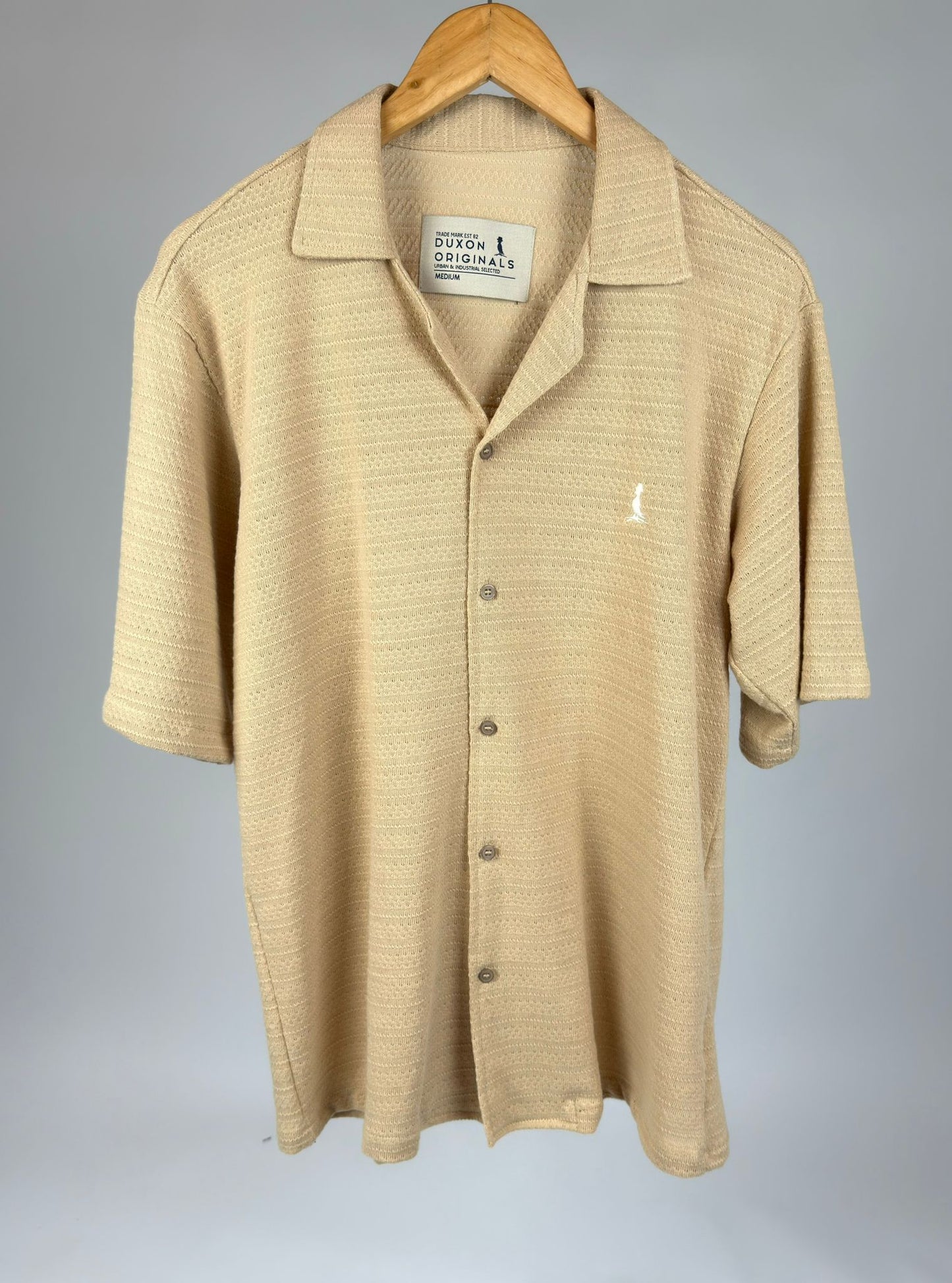 CAMISA TEJIDA MANGA CORTA