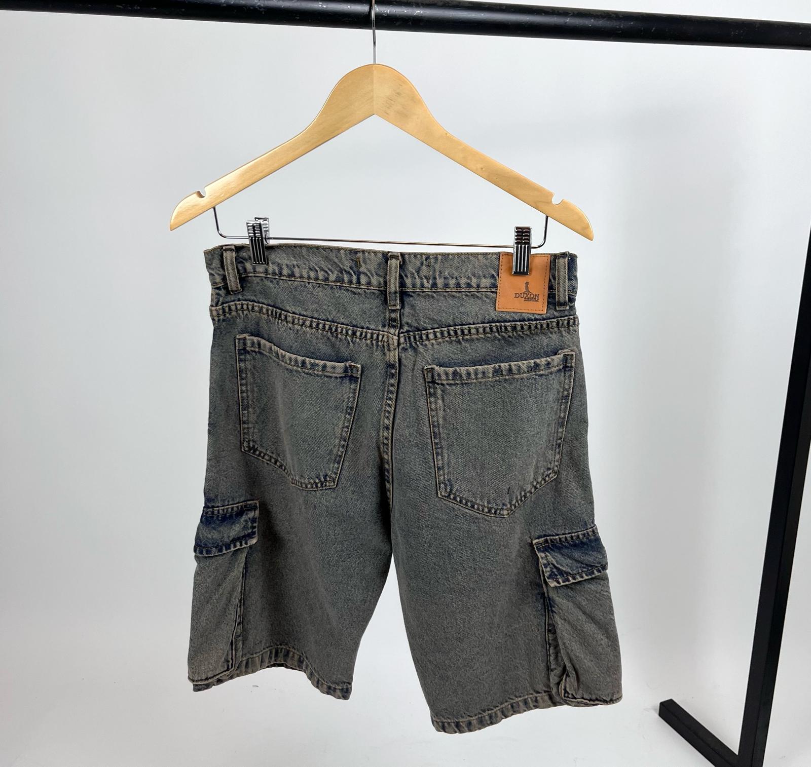 BERMUDA DE JEAN CARGO LAVADO ÓXIDO