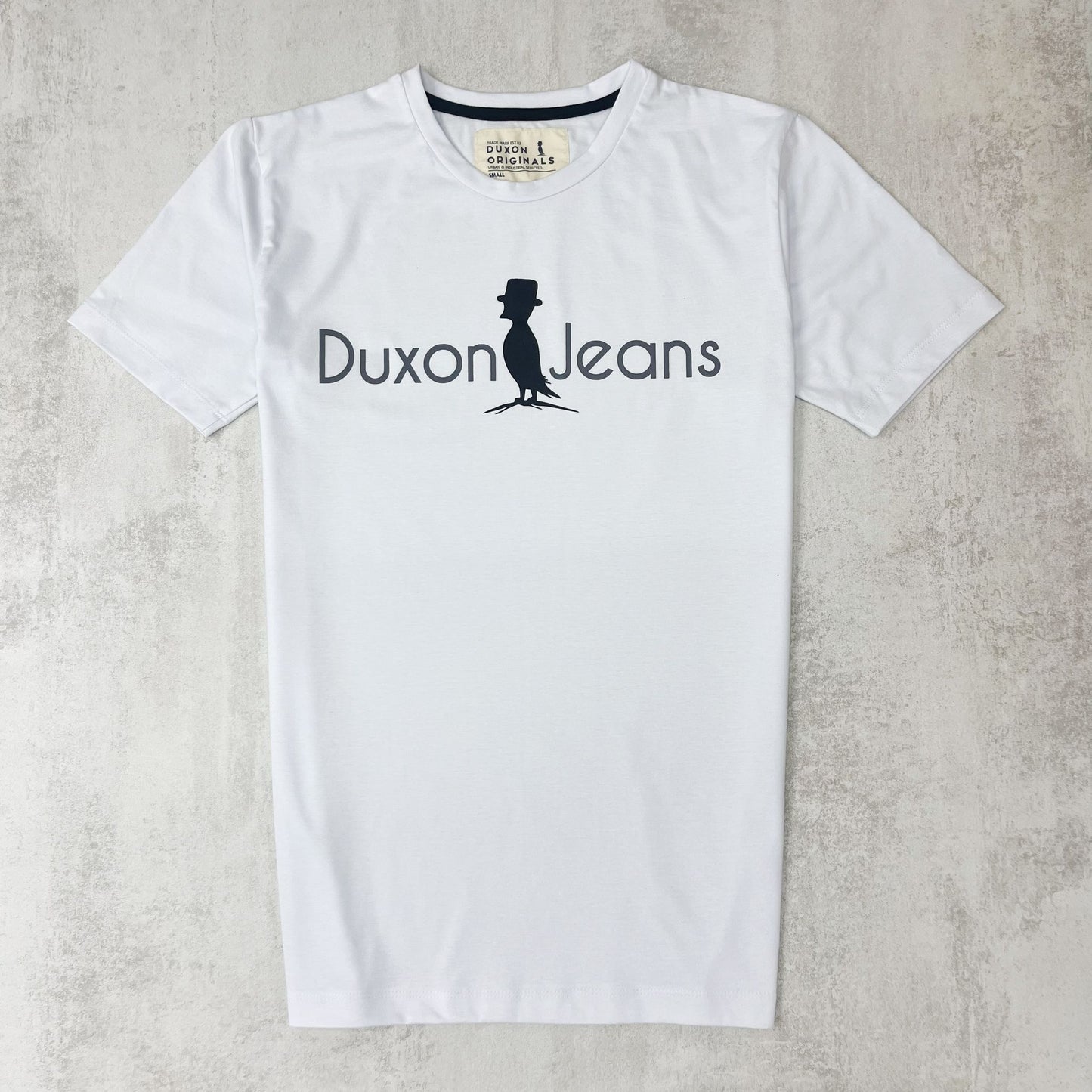 REMERA DUXON JEANS COLOR BLANCO