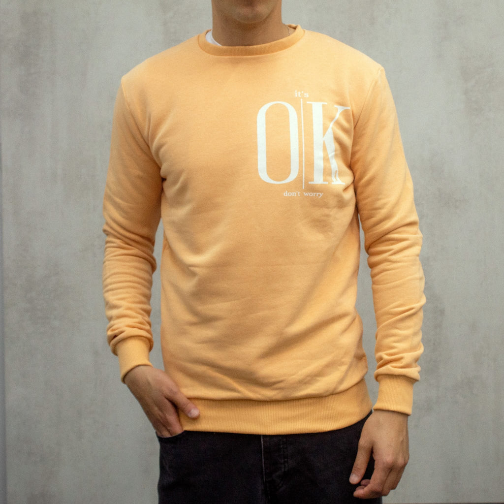 FLASH SALE 🔥🔥BUZO ITS OK NARANJA