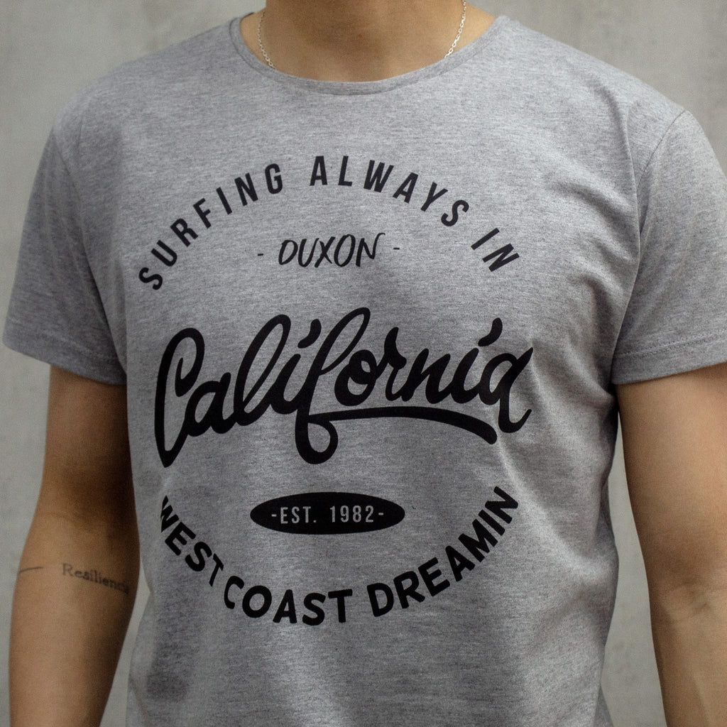 FLASH SALE 🔥🔥REMERA CALIFORNIA GRIS