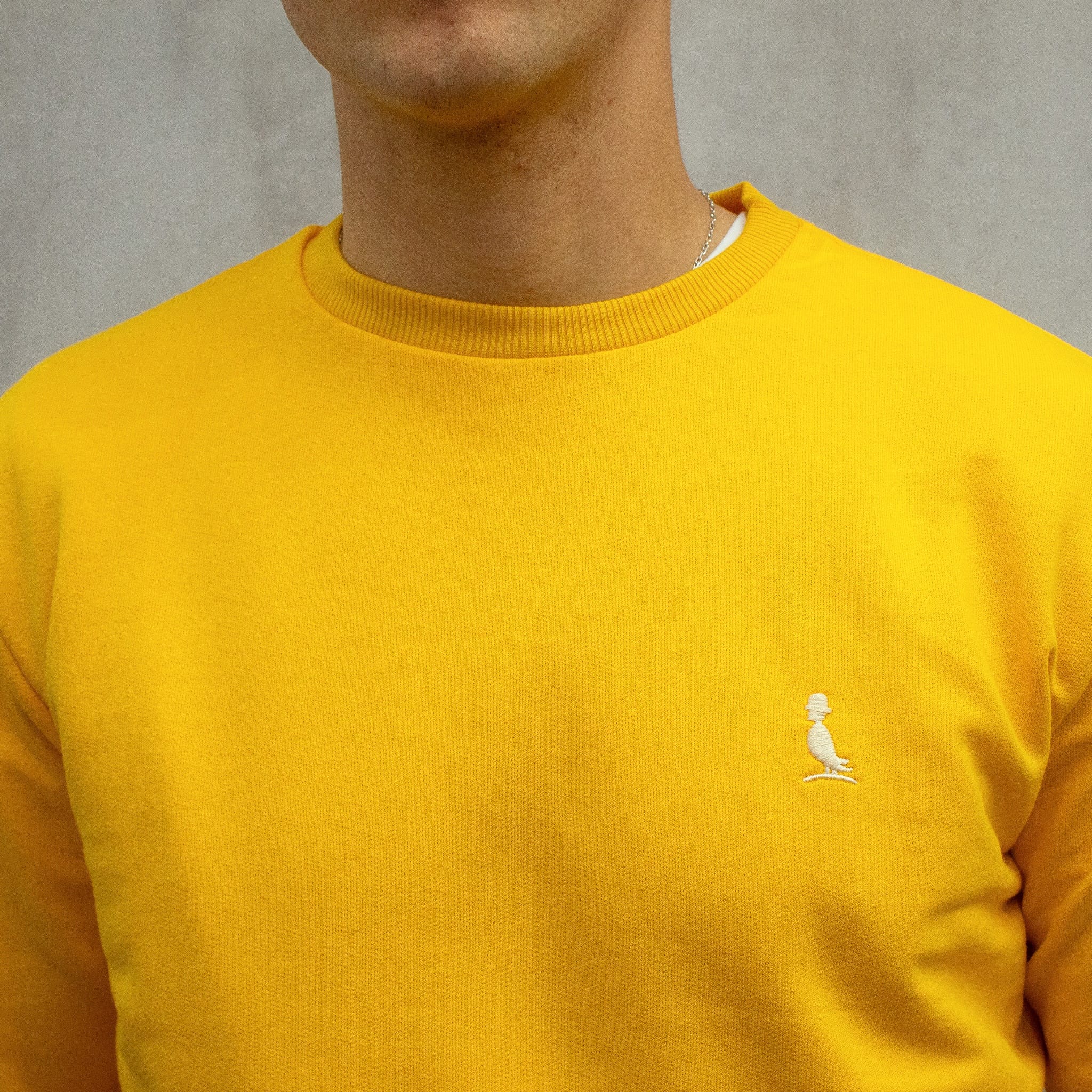 OUTLET⚠️BUZO DEPORTIVO BASICO AMARILLO