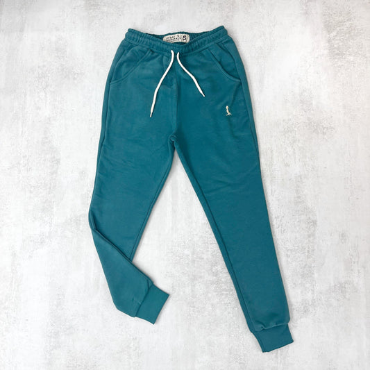 JOGGER CON PUÑO VERDE INGLÉS