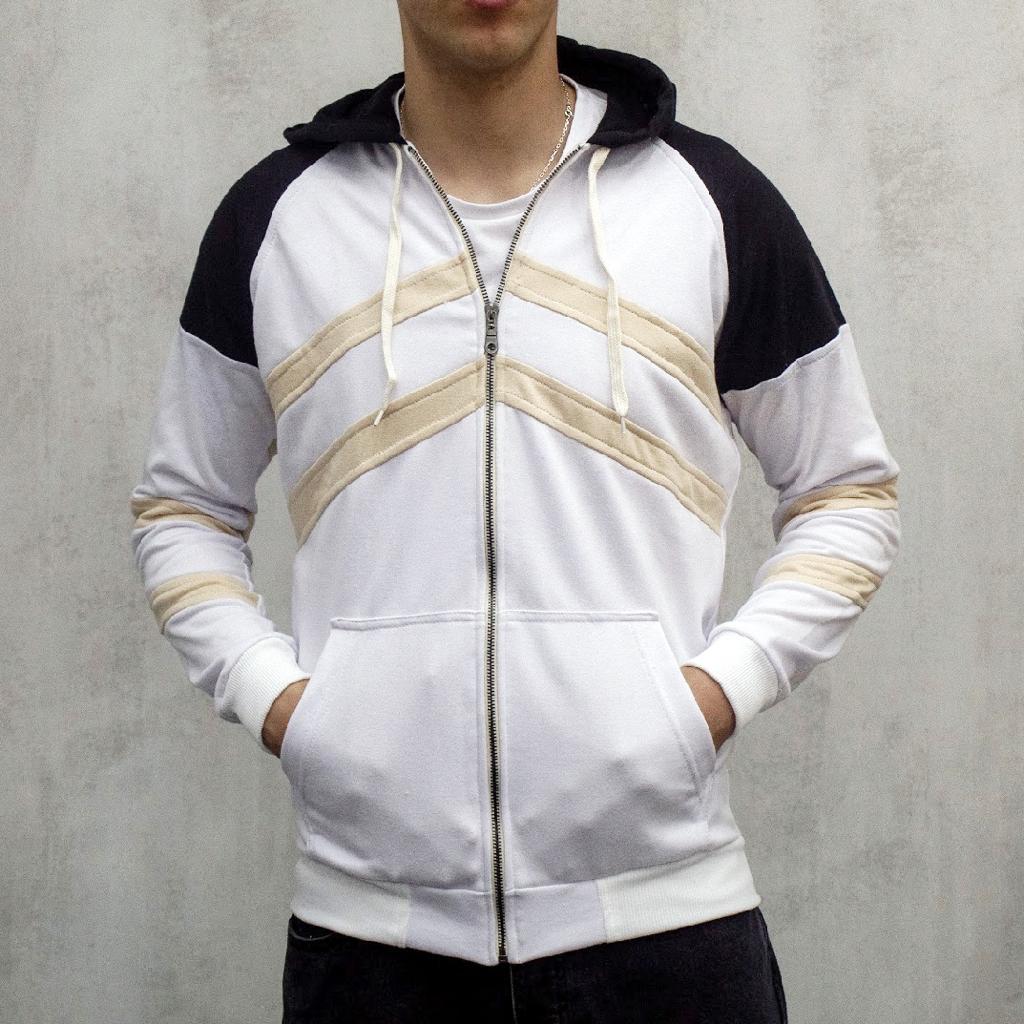 Liquidacion 🛒 CAMPERA FINA DE ALGODÓN COMBINADA LIQUIDACIÓN