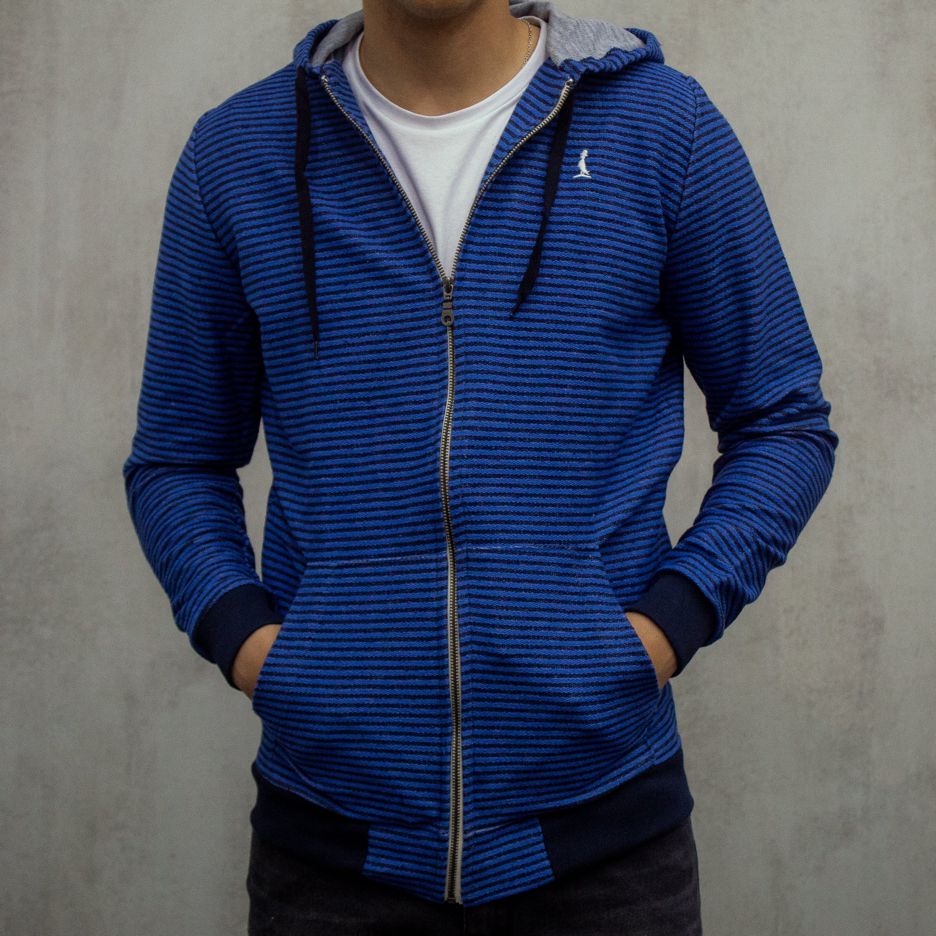 Sale 🔥 CAMPERA A RAYAS AZUL