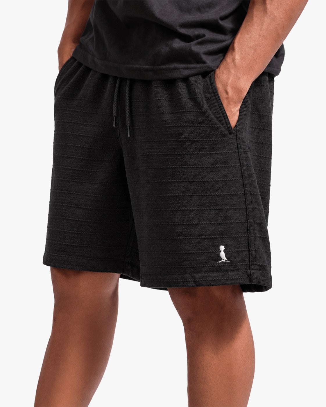 Short de algodón tejido.