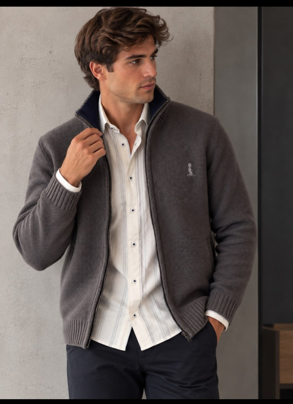 CAMPERA TEJIDO