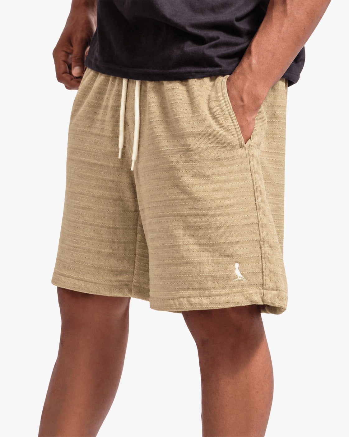 Short algodón tejido.